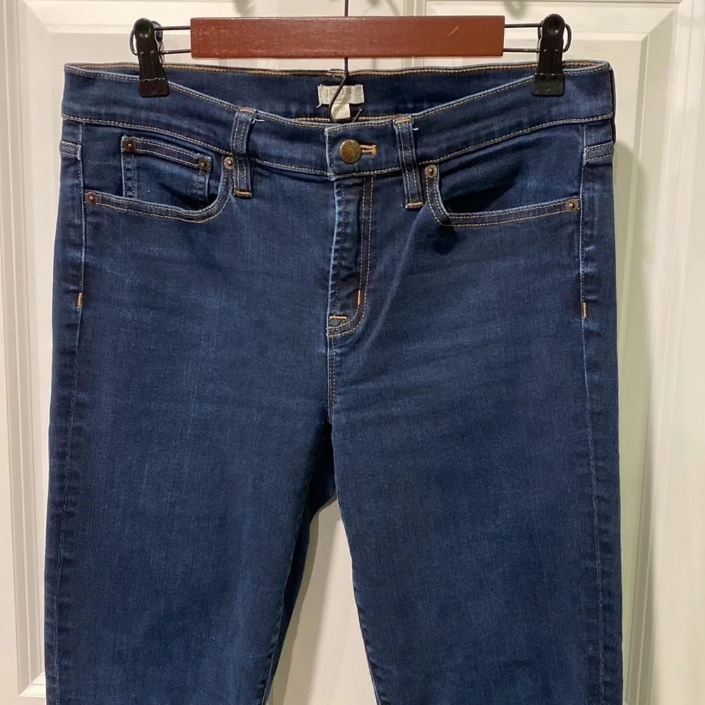 J Crew Dark Wash Stretch Skinny 10/30